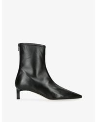 Dear Frances - Topo Leather Ankle Boots - Lyst