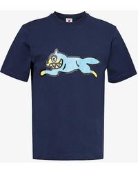 ICECREAM - Vy Running Dog Branded-print Cotton-jersey T-shirt - Lyst