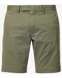 Polo Ralph Lauren - Slim-fit Brushed-twill Stretch-cotton Shorts - Lyst