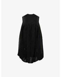 CFCL - Bust Flare Sleeveless Nylon-Blend Mini Dress - Lyst