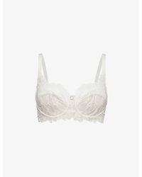Panache - Allure Wired Floral-Lace Bra - Lyst