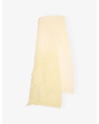 Issey Miyake - Gradation Hand-Pleated Ramie-Blend Stole - Lyst