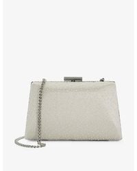 Dune - Bridal Because Bead-embellished Woven Cross-body Bag - Lyst