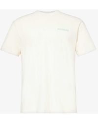NAHMIAS - Queen Of The Coast Graphic-print Cotton-jersey T-shirt - Lyst