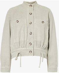 Rails - Alma Flap-pocket Regular-fit Cotton-blend Jacket - Lyst