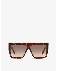 Celine - Cl40092i Acetate Square-frame Sunglasses - Lyst