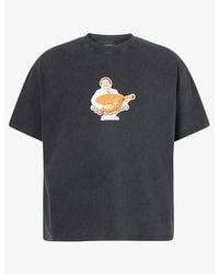 Not Boring - Abdo On Oud Graphic-Print Cotton T-Shirt - Lyst