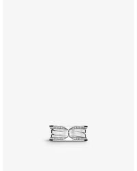 BVLGARI - B.Zero1 18Ct- And 0.45Ct Brilliant-Cut Diamond Ring - Lyst