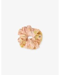 Sandro - Floral-Print Woven Scrunchie - Lyst