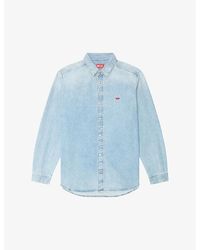 DIESEL - Denim Shirt - Lyst