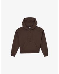 Reiss - Lockie Relaxed-Fit Stretch-Jersey Hoody - Lyst