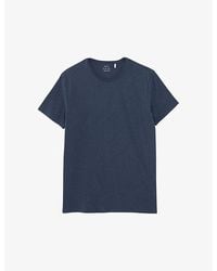 IKKS - Round-neck Short-sleeve Cotton T-shirt - Lyst