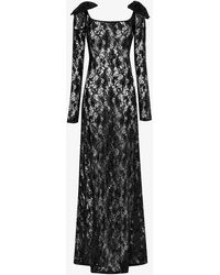 Nina Ricci - Sequin-embellished Lace Maxi Dress - Lyst