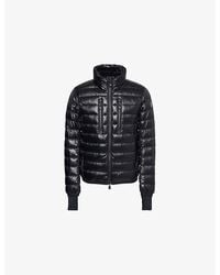 Moncler - Hers High-Neck Zip-Pockets Regular-Fit Shell-Down Jacket - Lyst