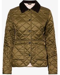 Barbour - Deveron Quilted Slim-fit Shell Jacket - Lyst