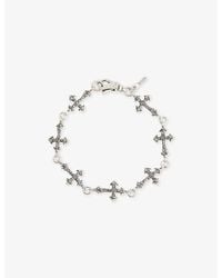 Emanuele Bicocchi - Rose Multi-Cross Sterling- Bracelet - Lyst
