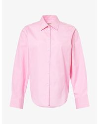 ME+EM - Forever Relaxed-Fit Cotton Shirt - Lyst