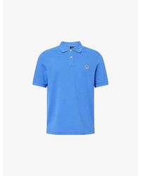 Paul Smith - Zebra-Embroidered Short-Sleeve Cotton Polo Shirt - Lyst