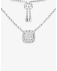 Apm Monaco - Lumiere Adjustable Sterling- And Zirconia Pendant Necklace - Lyst