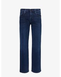 PAIGE - Doheny Flare Straight-leg Regular-fit Stretch-denim Jeans - Lyst