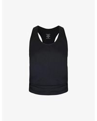 Sweaty Betty - Gaia Round-neck Sleeveless Stretch-jersey Yoga Tank - Lyst