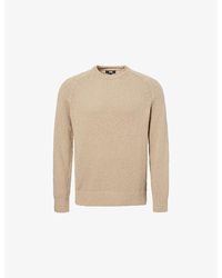 PAIGE - Banuelo Textured Cotton Jumper - Lyst