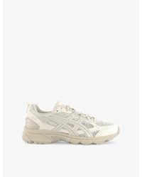 Asics - Gel-Nunobiki Faux-Leather And Mesh Low-Top Trainers - Lyst