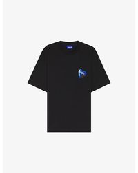 HUGO - Logo-Print Short-Sleeve Cotton T-Shirt - Lyst