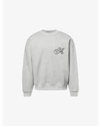 AWAKE NY - Script Crewneck Cotton-Jersey Sweatshirt - Lyst