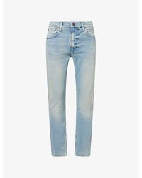 Nudie Jeans - Lean Dean Slim-Fit Denim Jeans - Lyst