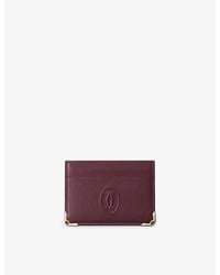 Cartier - Must De Leather Card Holder - Lyst