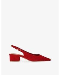 Carvela Kurt Geiger - Armonia Suede Slingback Courts - Lyst