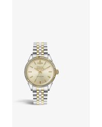 Vivienne Westwood - Vv242cmsg Seymour Stainless Steel Quartz Watch - Lyst