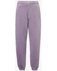 GYMSHARK - Everywear Comfort Logo-print Relaxed-fit Cotton-jersey jogging Bottoms X - Lyst