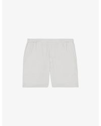 Reiss - Deck Elasticated-Waist Stretch-Woven Shorts - Lyst