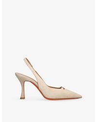 Santoni - Sabine 85 Suede Courts - Lyst