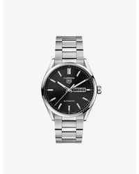 Tag Heuer - Wbn2010.ba0640 Carrera Stainless-steel Automatic Watch - Lyst