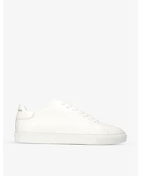 Kurt Geiger - Lennon Logo-Embossed Leather Low-Top Trainers - Lyst