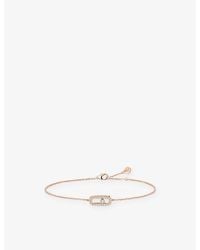 Messika - Move Uno Pave Mini 18Ct And 0.09Ct Diamond Bracelet - Lyst