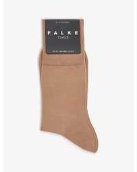 FALKE - Tiago Ankle-length Stretch-organic-cotton-blend Socks - Lyst