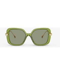 Swarovski - Sk6011 Square-frame Acetate Sunglasses - Lyst