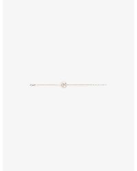 Chaumet - Jeux De Liens Harmony 18Ct Rose- 0.06Ct Diamond And Mother-Of-Pearl Bracelet - Lyst