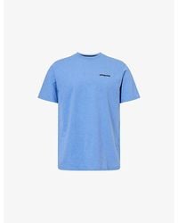 Patagonia - P-6 Logo Responsibili Crewneck Cotton-Blend T-Shirt - Lyst