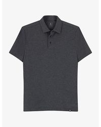 BOGGI - Regular-Fit Short-Sleeve Stretch Cotton-Blend Polo - Lyst