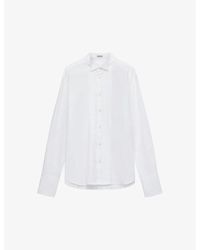 Loewe - Pleated Classic-collar Regular-fit Cotton-blend Shirt - Lyst