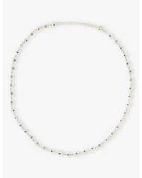 La Maison Du Couturier - Ece London The Nazar Ii 22Ct Vermeil Chain Necklace - Lyst