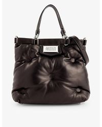 Maison Margiela - Glam Slam Leather Top-handle Bag - Lyst