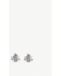 Kika orb crystal earrings Clearance