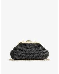 LK Bennett - Alexa Braided Paper Clutch - Lyst