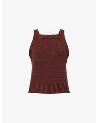 ME+EM - Boucle Knit Top - Lyst
